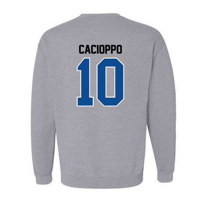 UAH - NCAA Baseball : Cross Cacioppo - Classic Shersey Crewneck Sweatshirt-1