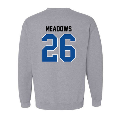 UAH - NCAA Baseball : Jace Meadows - Classic Shersey Crewneck Sweatshirt-1