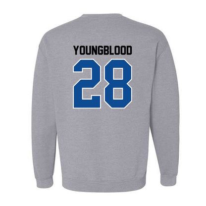 UAH - NCAA Baseball : Nic Youngblood - Classic Shersey Crewneck Sweatshirt-1