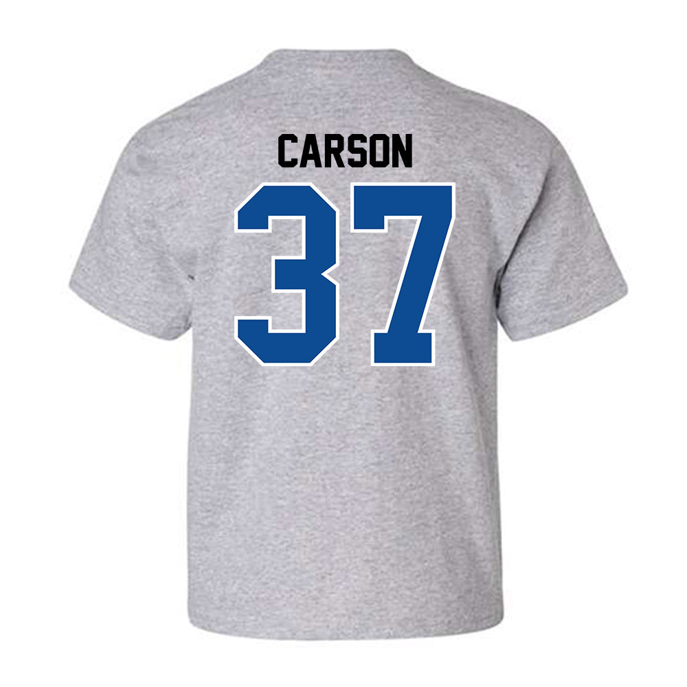 UAH - NCAA Baseball : CJ Carson - Classic Shersey Youth T-Shirt-1
