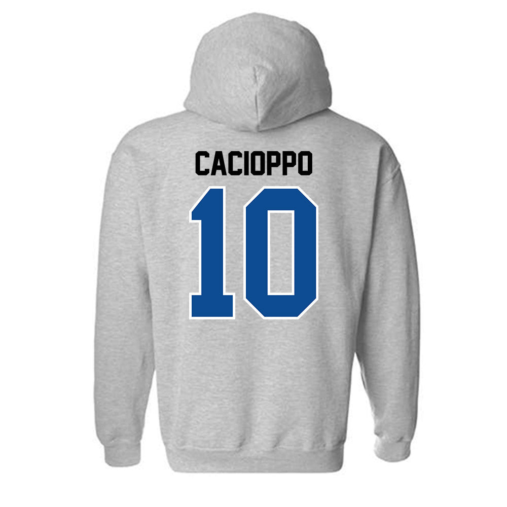 UAH - NCAA Baseball : Cross Cacioppo - Classic Shersey Hooded Sweatshirt-1