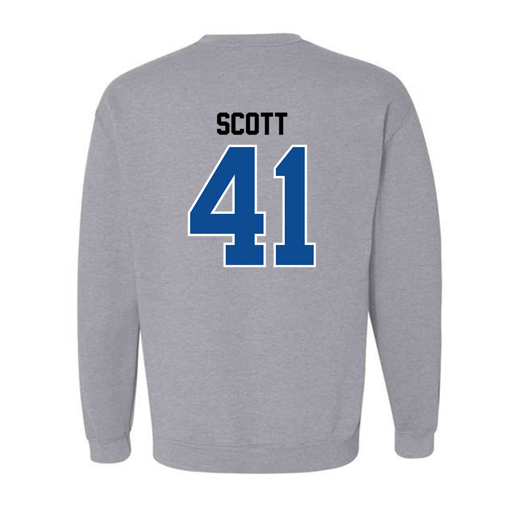 UAH - NCAA Baseball : Memphis Scott - Classic Shersey Crewneck Sweatshirt-1