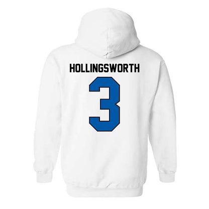UAH - NCAA Women's Basketball : Mia Hollingsworth - Classic Shersey Hooded Sweatshirt-1