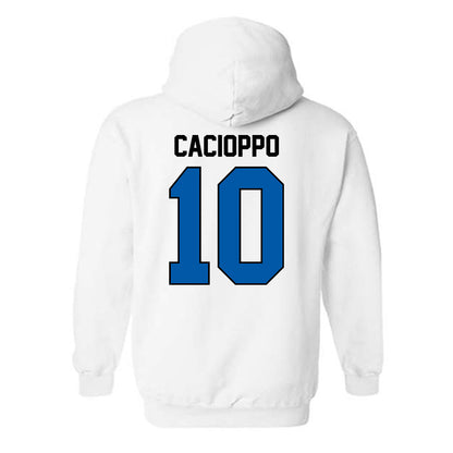 UAH - NCAA Baseball : Cross Cacioppo - Classic Shersey Hooded Sweatshirt-1