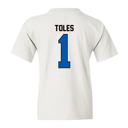 UAH - NCAA Men's Basketball : Quentin Toles - Classic Shersey Youth T-Shirt-1
