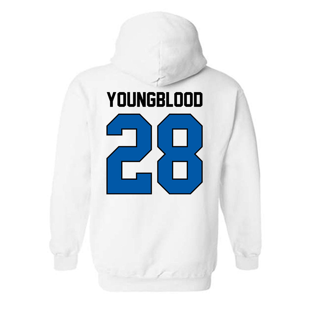 UAH - NCAA Baseball : Nic Youngblood - Classic Shersey Hooded Sweatshirt-1