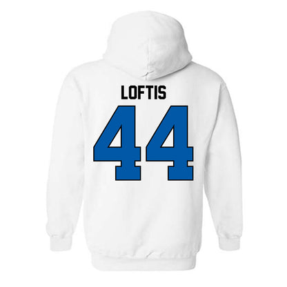 UAH - NCAA Baseball : Cole Loftis - Classic Shersey Hooded Sweatshirt-1