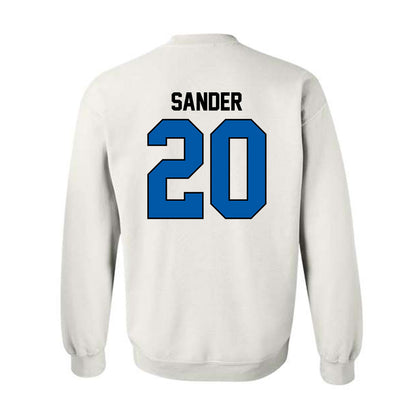 UAH - NCAA Men's Lacrosse : Jake Sander - Classic Shersey Crewneck Sweatshirt-1
