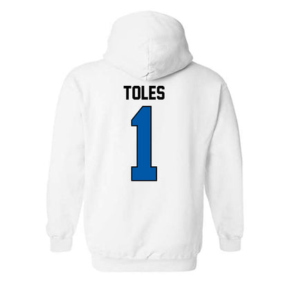 UAH - NCAA Men's Basketball : Quentin Toles - Classic Shersey Hooded Sweatshirt-1