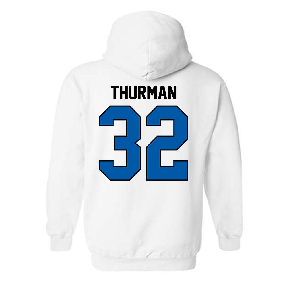 UAH - NCAA Men's Basketball : Matt Thurman - Classic Shersey Hooded Sweatshirt-1