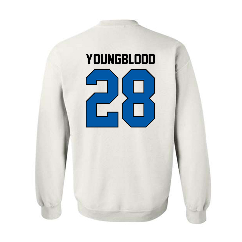 UAH - NCAA Baseball : Nic Youngblood - Classic Shersey Crewneck Sweatshirt-1