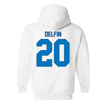 UAH - NCAA Women's Soccer : Mariela Delfin - Classic Shersey Hooded Sweatshirt-1