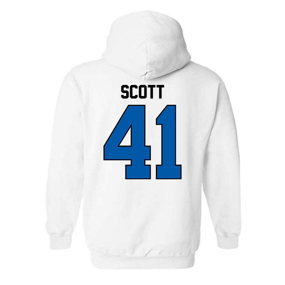 UAH - NCAA Baseball : Memphis Scott - Classic Shersey Hooded Sweatshirt-1