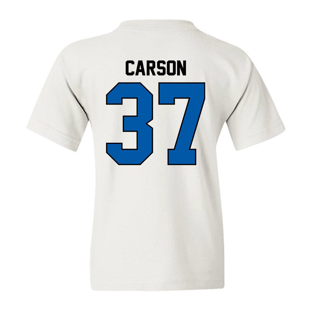 UAH - NCAA Baseball : CJ Carson - Classic Shersey Youth T-Shirt-1