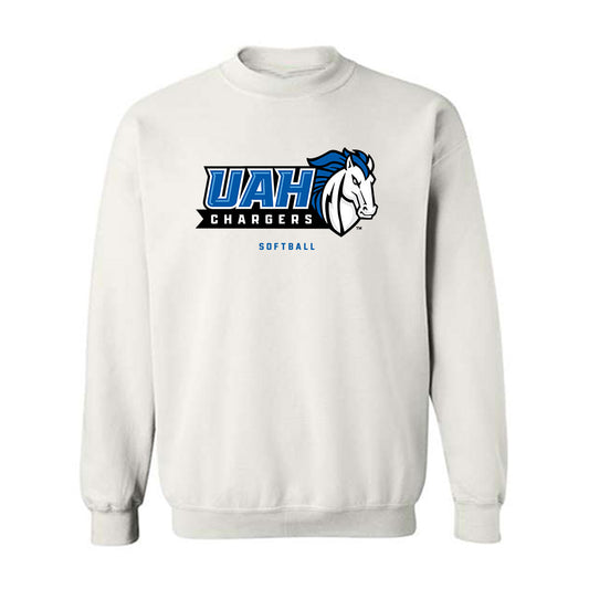 UAH - NCAA Softball : Keli Madden - Classic Shersey Crewneck Sweatshirt-0