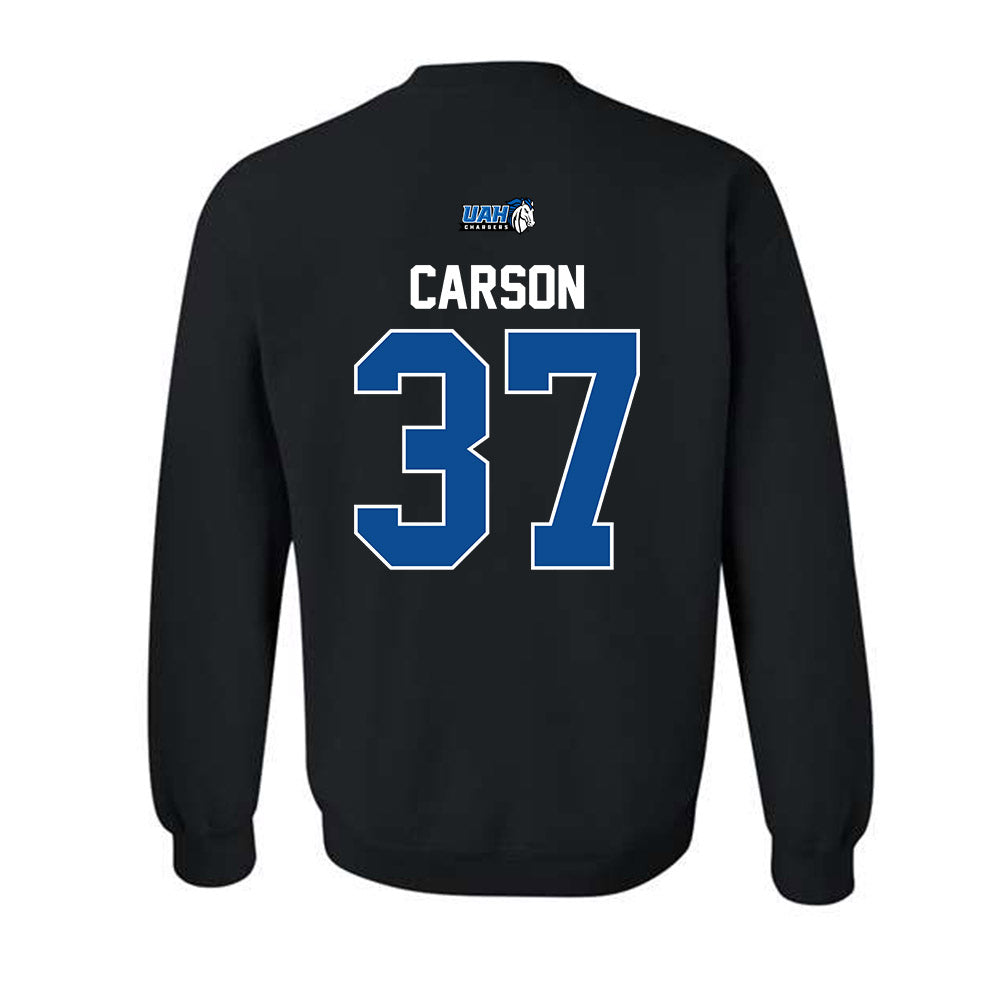 UAH - NCAA Baseball : CJ Carson - Classic Shersey Crewneck Sweatshirt-1