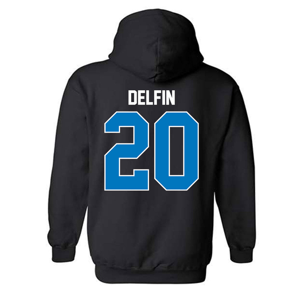 UAH - NCAA Women's Soccer : Mariela Delfin - Classic Shersey Hooded Sweatshirt-1