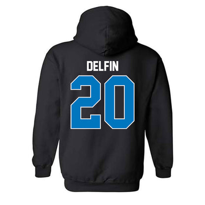 UAH - NCAA Women's Soccer : Mariela Delfin - Classic Shersey Hooded Sweatshirt-1