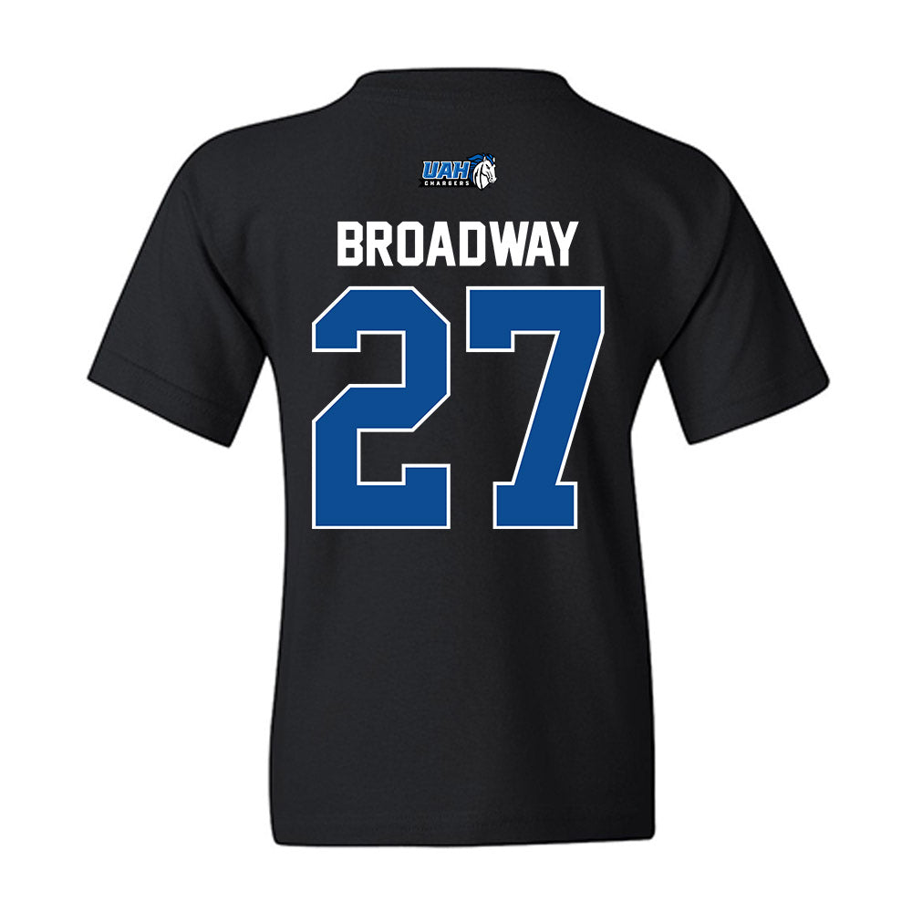 UAH - NCAA Baseball : Landon Broadway - Classic Shersey Youth T-Shirt-1