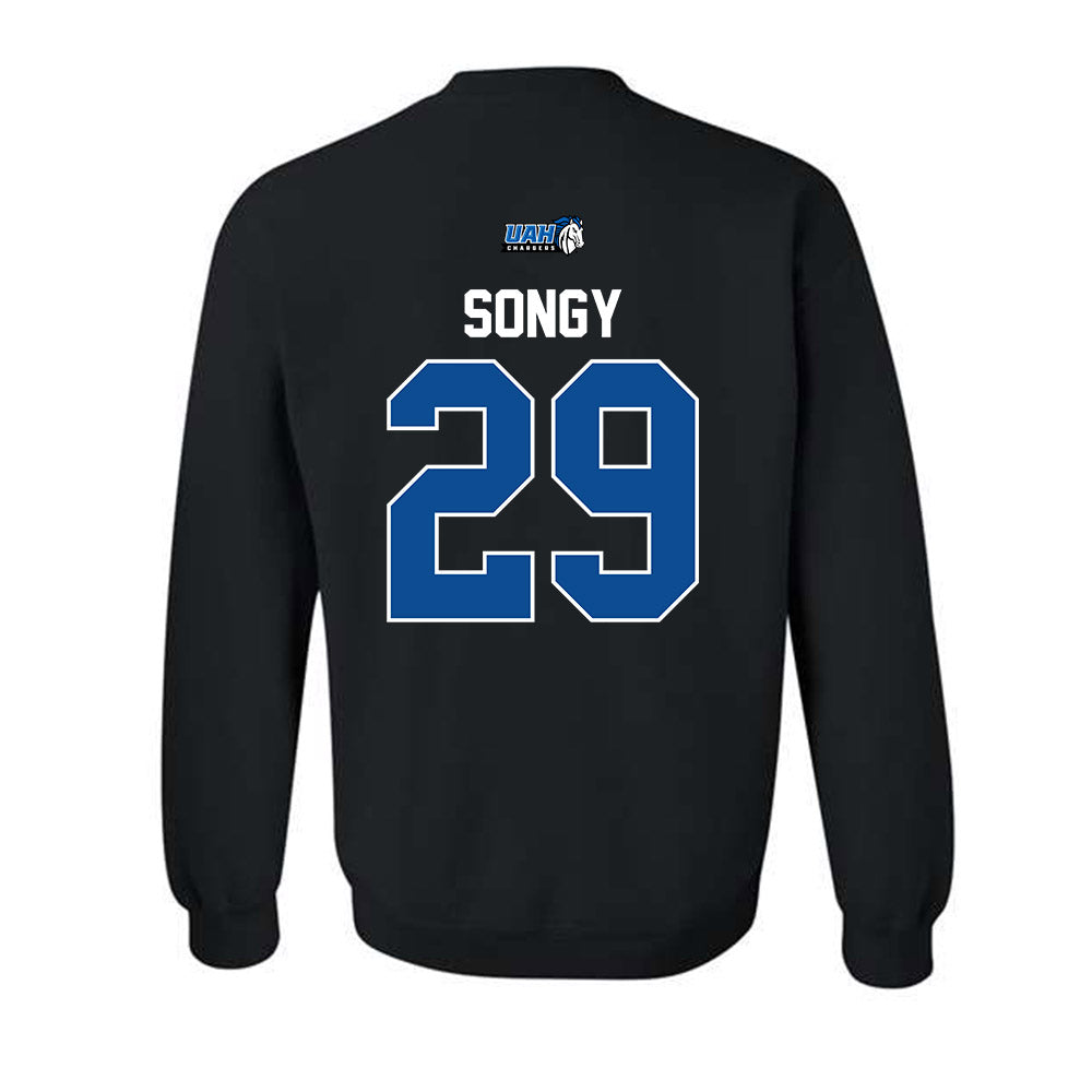 UAH - NCAA Baseball : Luke Songy - Classic Shersey Crewneck Sweatshirt-1
