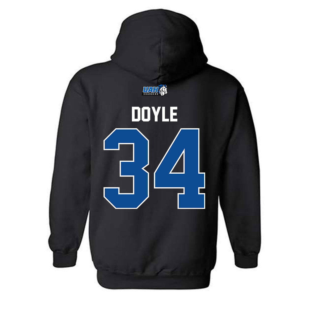 UAH - NCAA Baseball : Jack Doyle - Classic Shersey Hooded Sweatshirt-1