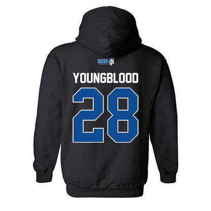 UAH - NCAA Baseball : Nic Youngblood - Classic Shersey Hooded Sweatshirt-1