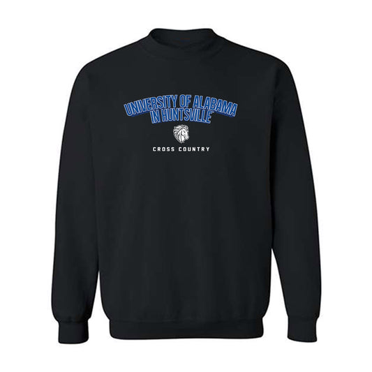 UAH - NCAA Men's Cross Country : David Layfield - Classic Shersey Crewneck Sweatshirt-0