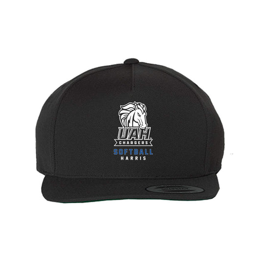 UAH - NCAA Softball : Sydney Harris - Snapback Hat-0