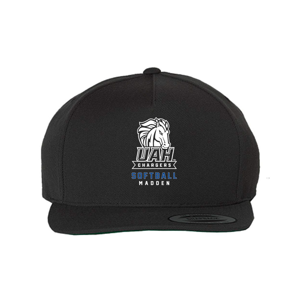 UAH - NCAA Softball : Keli Madden - Snapback Hat-0