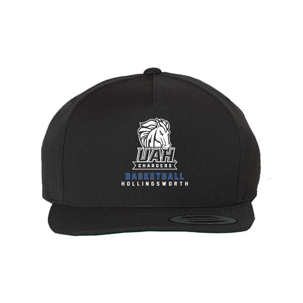 UAH - NCAA Women's Basketball : Mia Hollingsworth - Snapback Hat-0
