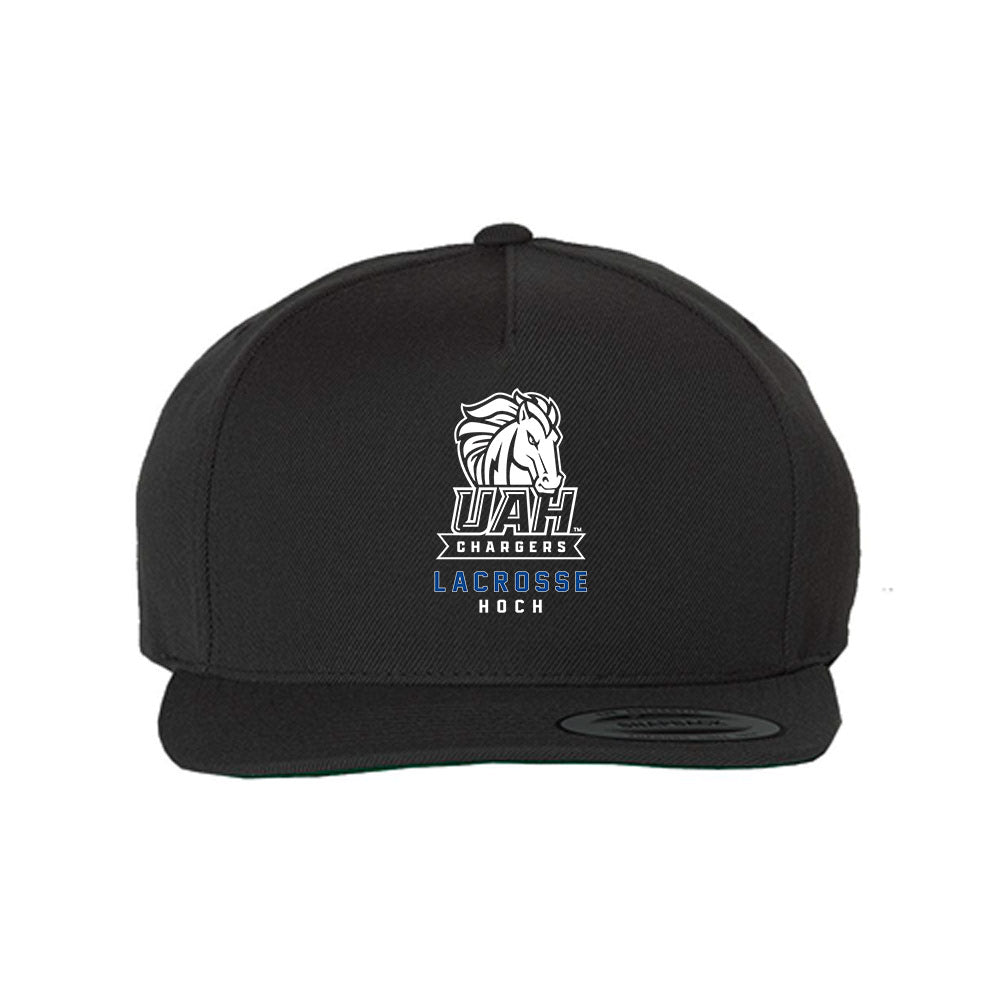 UAH - NCAA Men's Lacrosse : Dominic Hoch - Snapback Hat-0