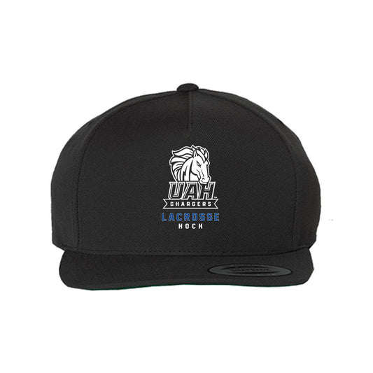 UAH - NCAA Men's Lacrosse : Dominic Hoch - Snapback Hat-0