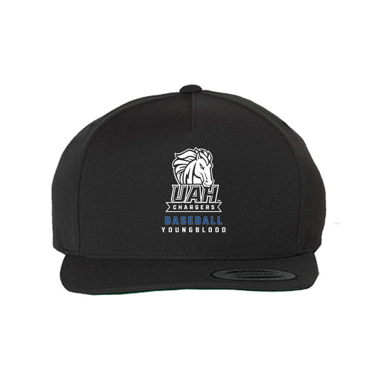 UAH - NCAA Baseball : Nic Youngblood - Snapback Hat-0