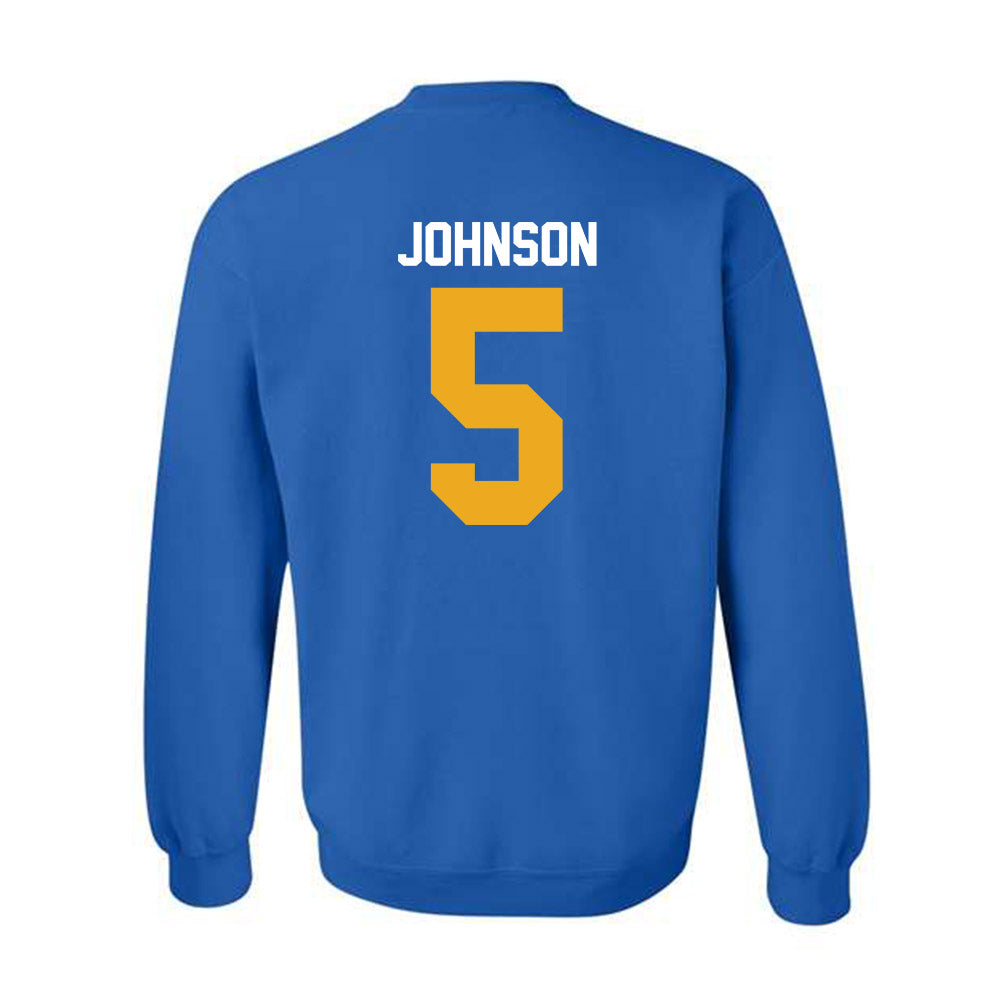 Albany State - NCAA Women's Basketball : Jayla Johnson - Classic Shersey Crewneck Sweatshirt-1