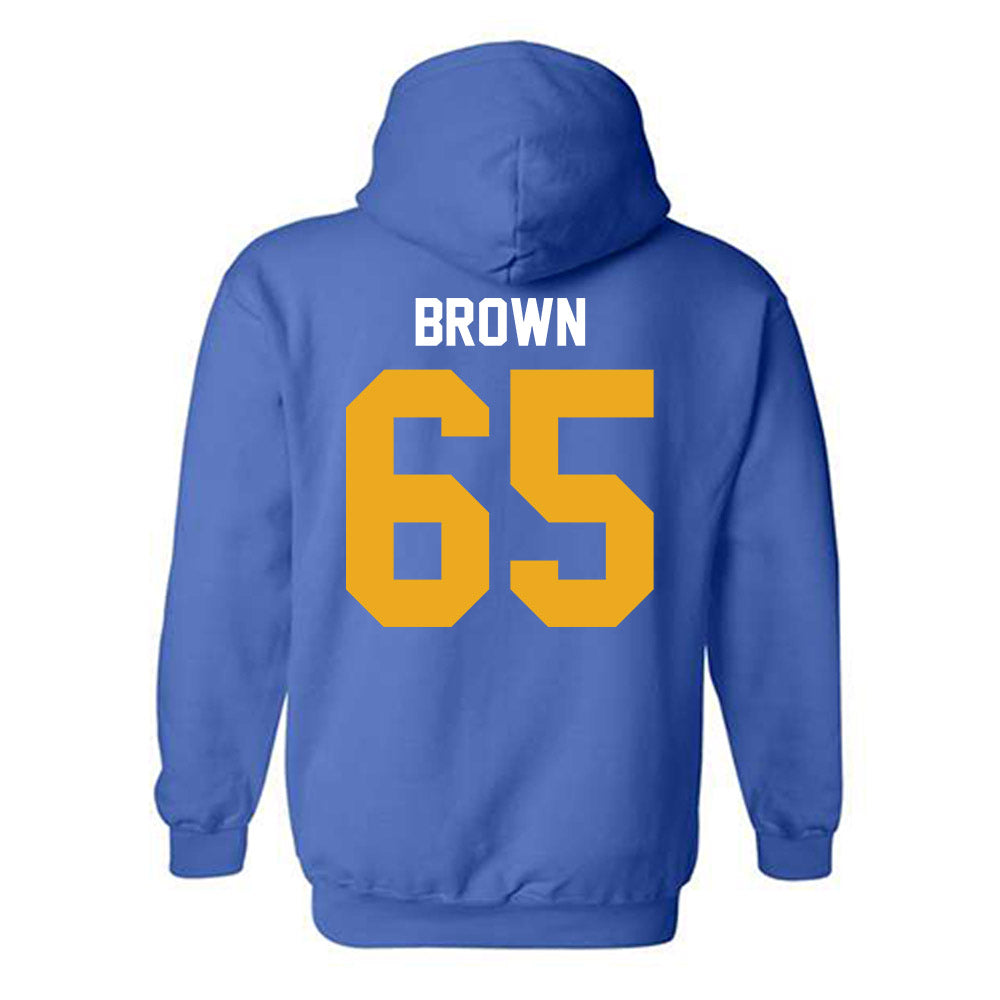 Albany State - NCAA Football : Tyorice Brown - Classic Shersey Hooded Sweatshirt-1