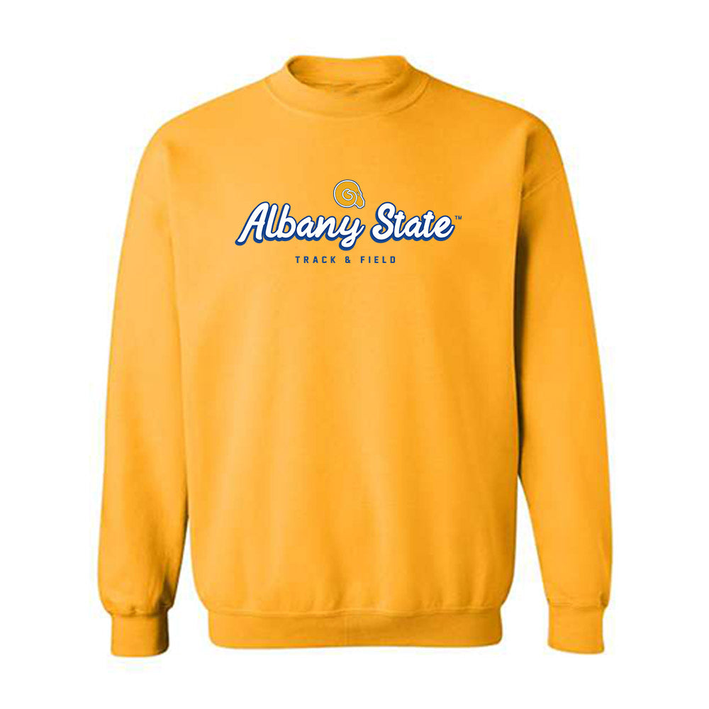 Albany State - NCAA Men's Track & Field : Leonard Durau - Crewneck Sweatshirt-0