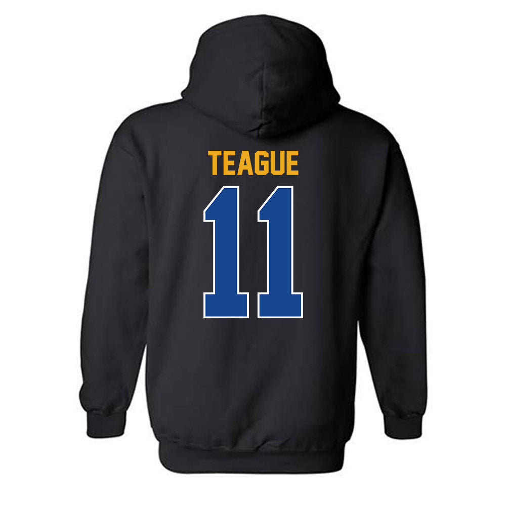 Albany State - NCAA Women's Volleyball : Josiya Teague - Hooded Sweatshirt-1