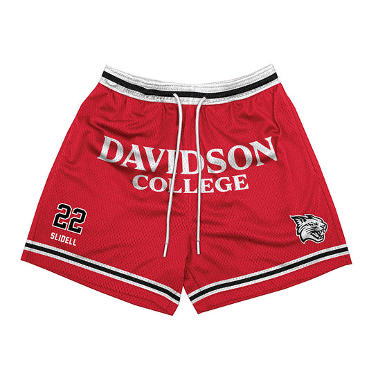 Davidson - NCAA Women's Field Hockey : Hallie Slidell - Red Shorts