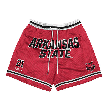 Arkansas State - NCAA Women's Basketball : Monica Marsh - Shorts-0
