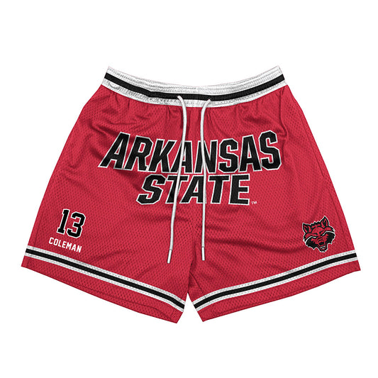 Arkansas State - NCAA Men's Basketball : Diggy Coleman - Shorts-0