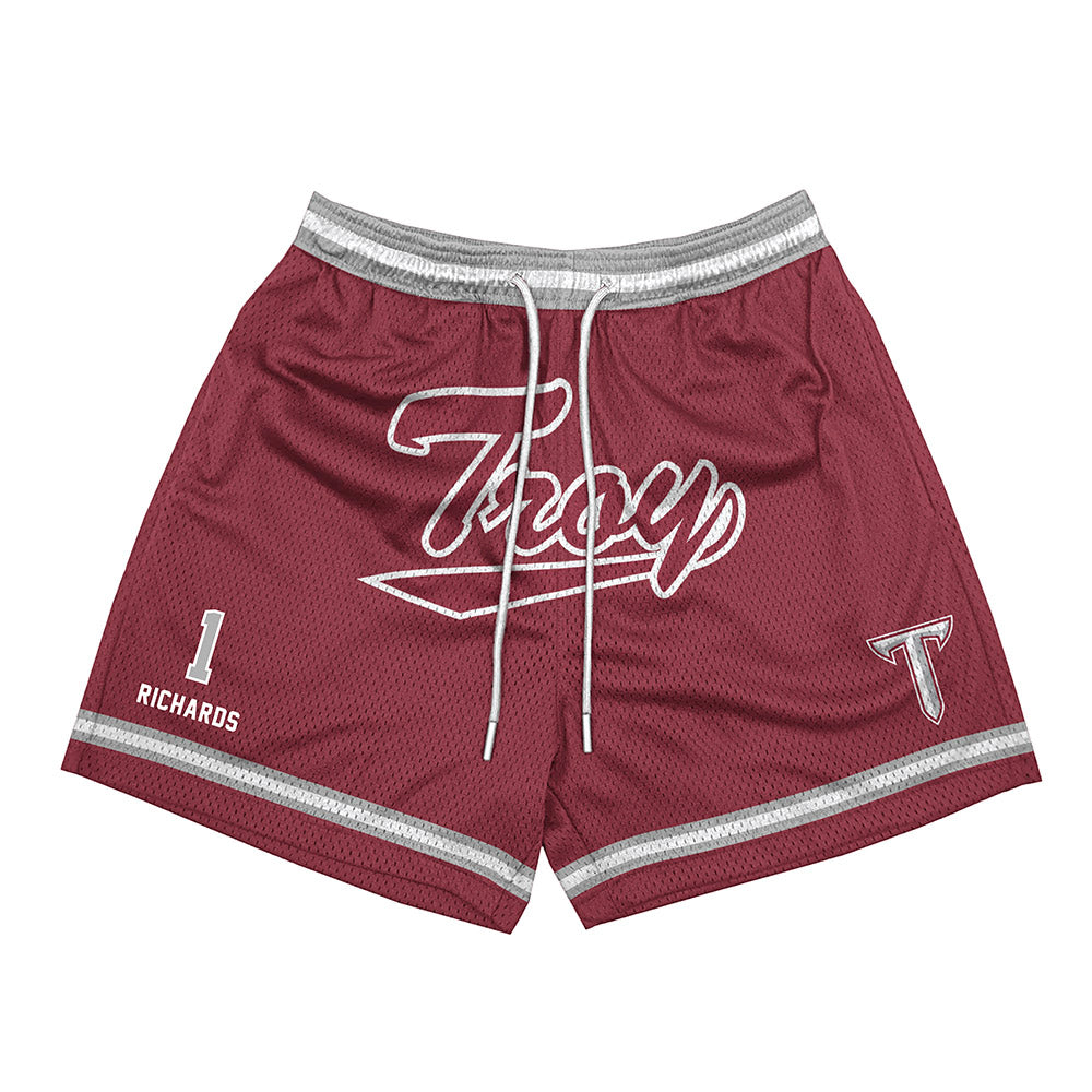 Troy - NCAA Women's Soccer : Taylor Richards - Shorts-0