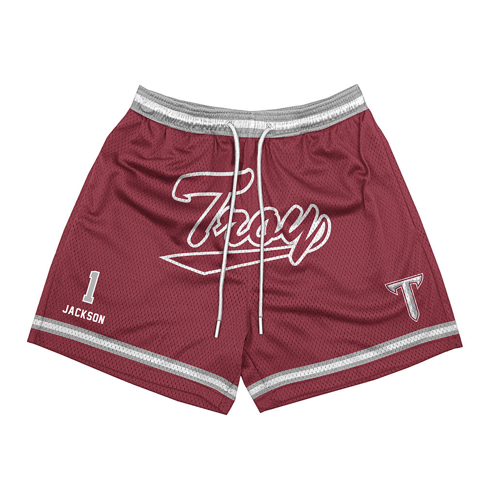 Troy - NCAA Women's Basketball : Saniya Jackson - Shorts-0