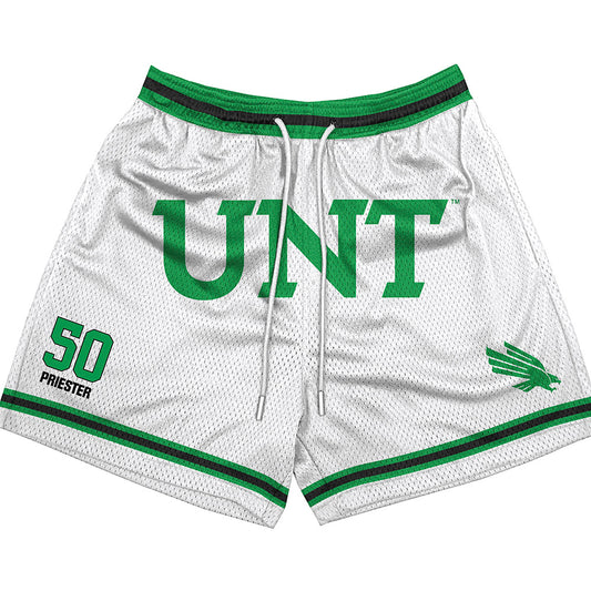 North Texas - NCAA Football : Jahzari Priester - Shorts-0