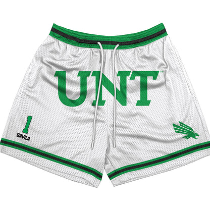North Texas - NCAA Football : Keshawn Davila - Shorts-0