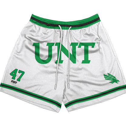North Texas - NCAA Football : Jacob Poff - Shorts-0
