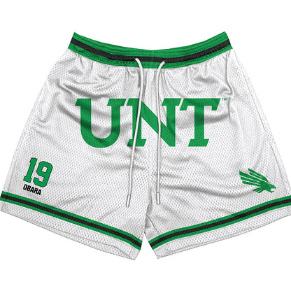North Texas - NCAA Football : Grayson OBara - Shorts-0