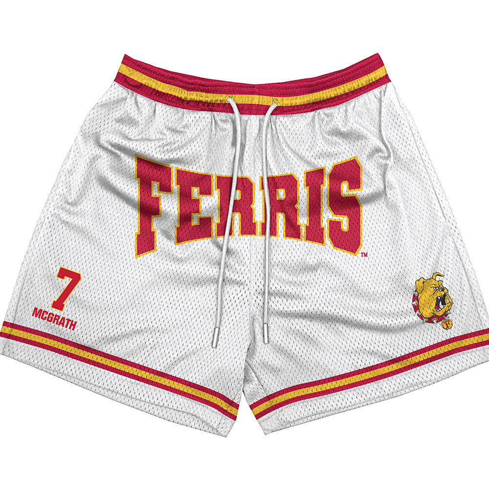 Ferris State - NCAA Men's Ice Hockey : Connor McGrath - Shorts-0