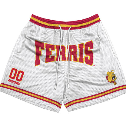 Ferris State - NCAA Football : Logan Andrews - Shorts-0