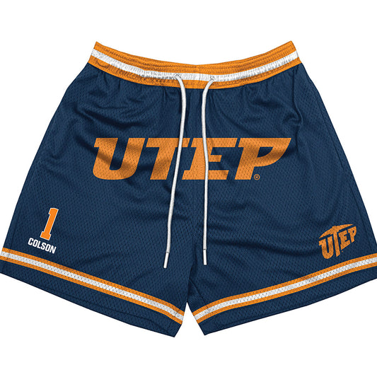 UTEP - NCAA Football : Elliott Colson - Shorts-0