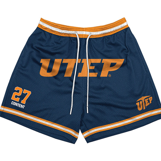 UTEP - NCAA Football : Justin Content - Shorts-0